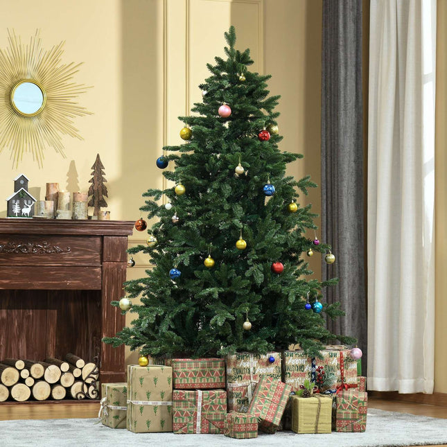 180 cm künstlicher Weihnachtsbaum - PVC/PE, Metallständer