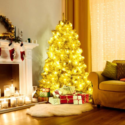 Umělý vánoční stromek 5 Ft, LED světla, 600 větviček