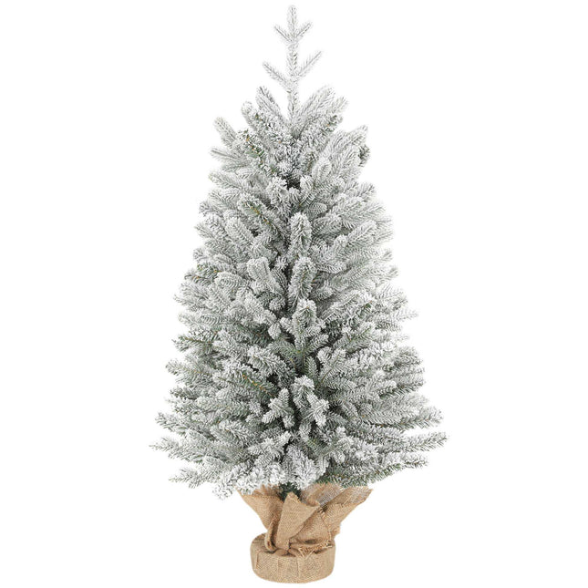 Umělý vánoční stromek 90 cm – zasněžený, 486 větviček