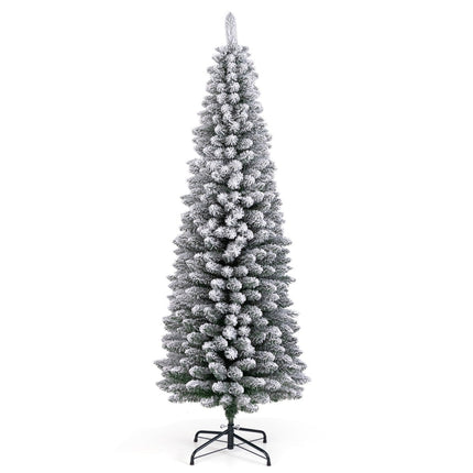 Umělý vánoční stromek, zasněžený, 180 cm, PVC