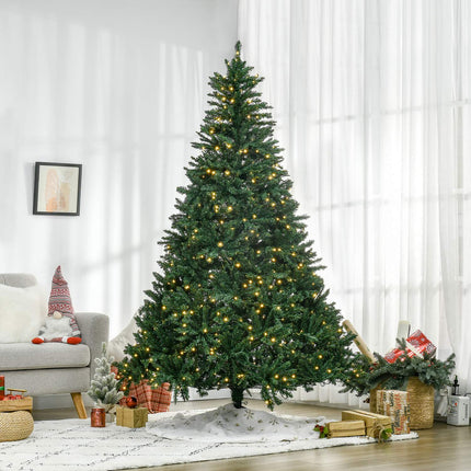 Umělý vánoční stromek se 700 LED světly, výška 2.1m
