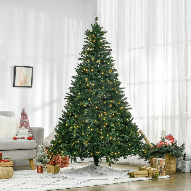 Umělý vánoční stromek se 700 LED světly, výška 2.1m