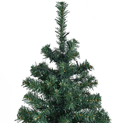 Umělý vánoční stromek s LED světly, 150cm