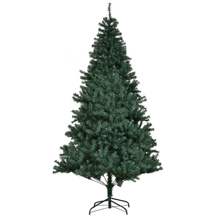 Umělý vánoční stromek s LED světly, 210cm