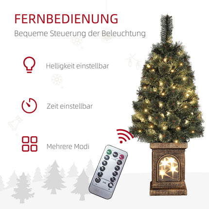 Umělý vánoční stromek 90cm do interiéru s LED osvětlením