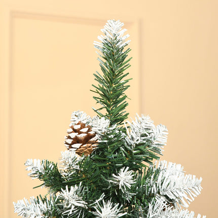 Umělý vánoční stromek 180 cm, zasněžený, 630 větviček, do interiéru