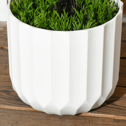 Umělé cypřiše s mechem – sada 2 ks, 90 cm