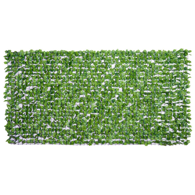 Umělý živý plot, stínící zástěna 300x150 cm – světle zelená