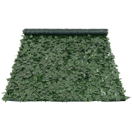 Artificial Ivy Privacy Fence Screen 1.5 x 3 m, Mesh Backing
