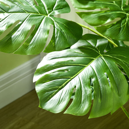 Umělá monstera 120 cm v květináči – věrná zeleň