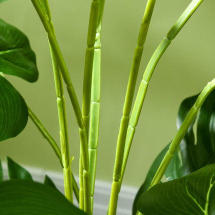 Umělá monstera 120 cm v květináči – věrná zeleň