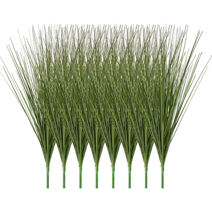 Artificial Onion Grass Stems, 27 In, 8-Pack PVC