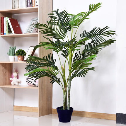 Velká umělá palma, 150cm, dekorace do interiéru i exteriéru