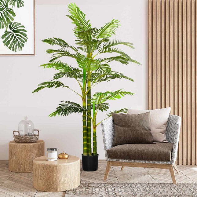 Umělá palma 190 cm – dekorativní rostlina do interiéru i exteriéru