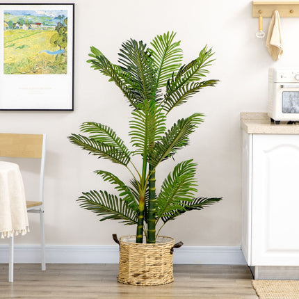 Umělá palma do interiéru, 150 cm, podstavec plněný cementem