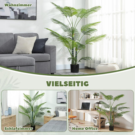 Artificial Palm Tree, UV-Resistant, 175 cm, Indoor/Outdoor