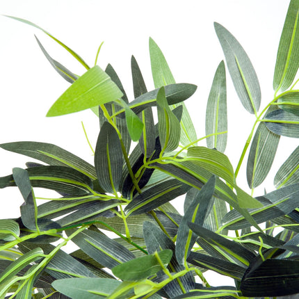 Artificial bamboo with planting - 180 cm realistic green