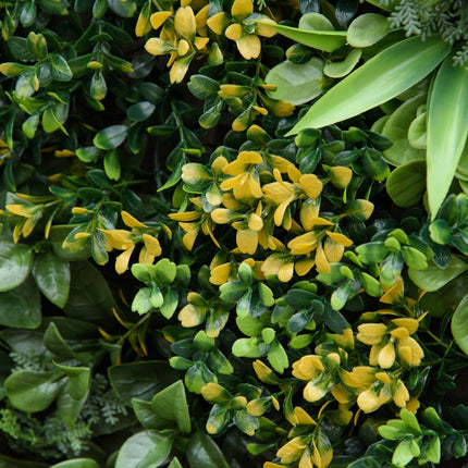Artificial plant wall, UV protected, 12-pack, 50x50 cm