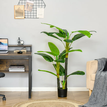 Umělý banánovník, 150cm, dekorace do interiéru i exteriéru
