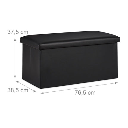 Artificial leather bench