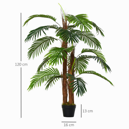 Umělá palma 120 cm – věrná rostlina do interiéru i exteriéru