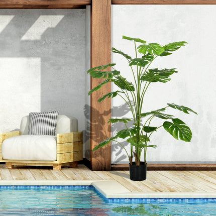 Umělá monstera, 180 cm, dekorativní pokojová rostlina