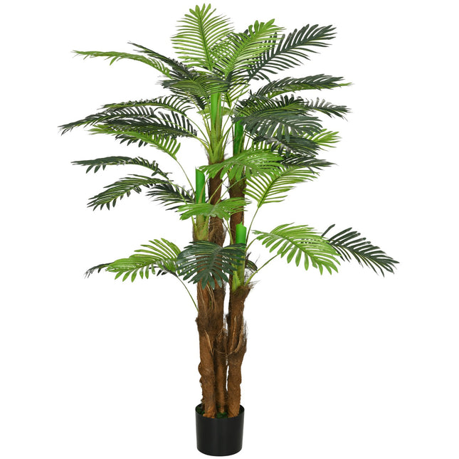 Umělá palma – 160 cm, 36 větví, do interiéru i exteriéru