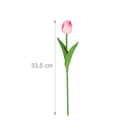 Umělé tulipány, 24 ks