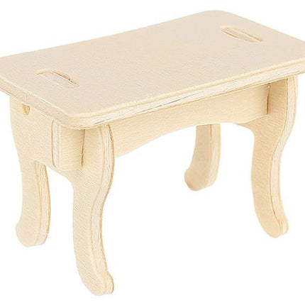 Sada dřevěného nábytku pro panenky 34 ks