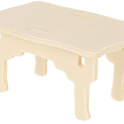 Sada dřevěného nábytku pro panenky 34 ks