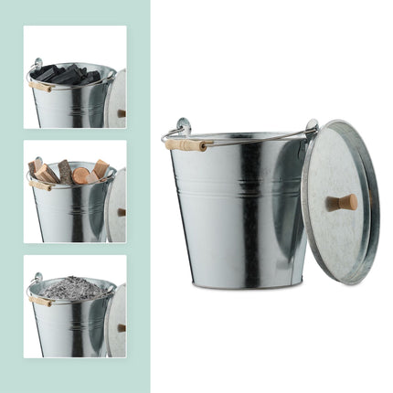 Popelník s víkem, 12.5 l