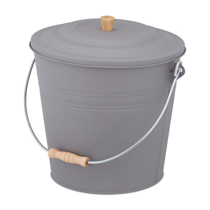 Aschenbecher mit Deckel 12 l