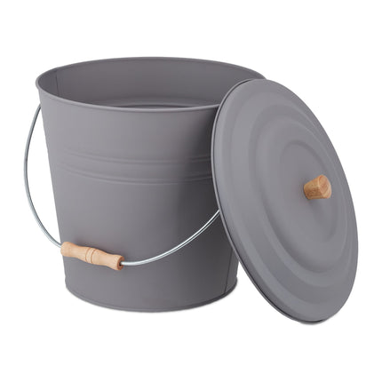 Aschenbecher mit Deckel 12 l