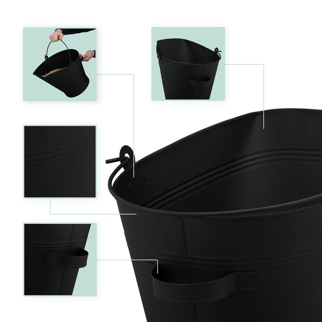 Ashtray with shovel 11 l