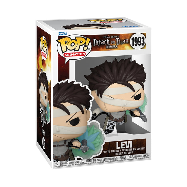 Attack on Titan Funko Pop vinylová figurka – Levi s obvazy