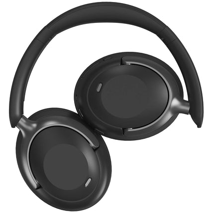 Audeeo Serene Hush Pro II Hybrid ANC Over-Ear Headphones, Bluetooth 6.0, Black