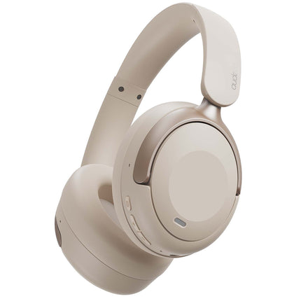 Audeeo Serene Hush Pro II Hybrid ANC Over-Ear Headphones, Bluetooth 6.0, Cream