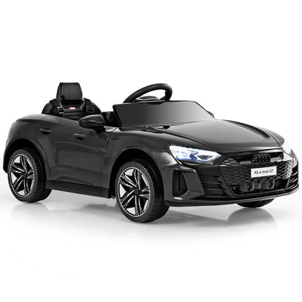 Dětské elektrické auto Audi RS s 2.4 G dálkovým ovládáním, hudbou a světlomety, černé