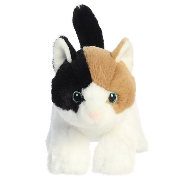Aurora Eco Nation plyšová tříbarevná kočka, 21 cm
