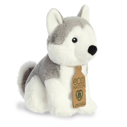 Aurora Eco Nation plyšový husky, 19 cm