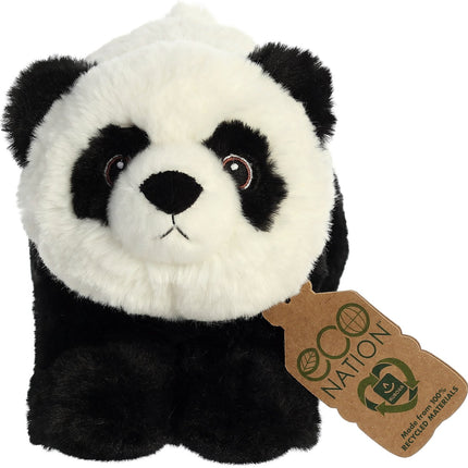 Aurora Eco Nation plyšová panda, 15 cm