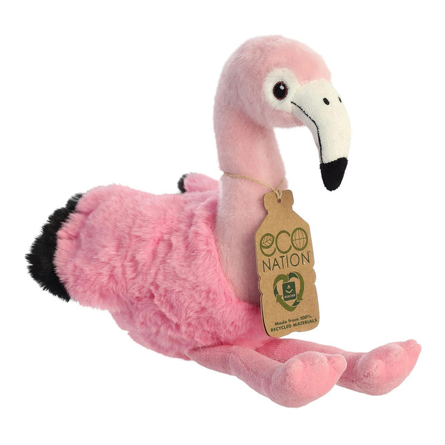 Aurora Eco Nation plyšová hračka plameňák, 24 cm