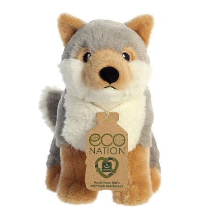 Aurora Eco Nation plyšový vlk, 24 cm