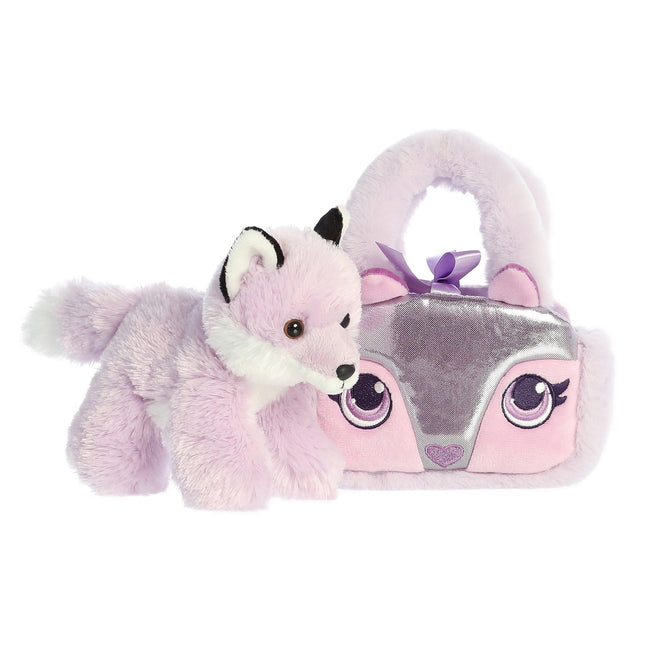 Aurora Fancy Pals plyšová liška v taštičce, 20 cm