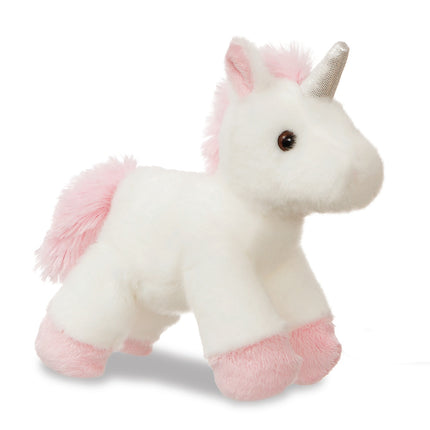 Aurora Fancy Pals Plush Unicorn In A Pink Bag, 17 Cm