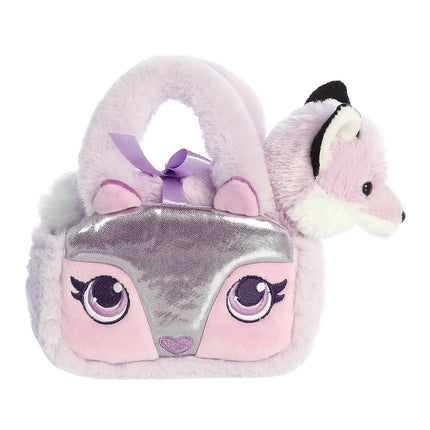 Aurora Fancy Pals plyšák liška v taštičce, 20 cm