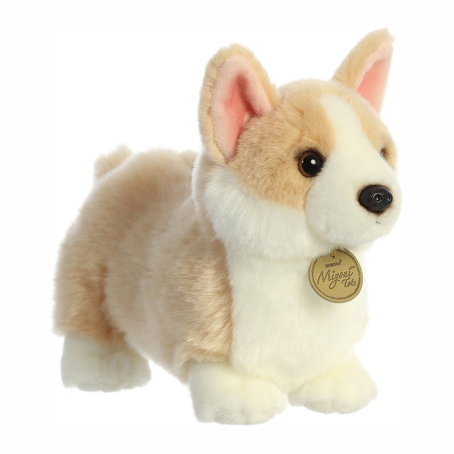 Aurora Miyoni Plush Corgi Tot, 18 Cm