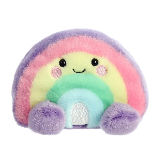 Aurora Palm Pals plyšová duha, 7 cm