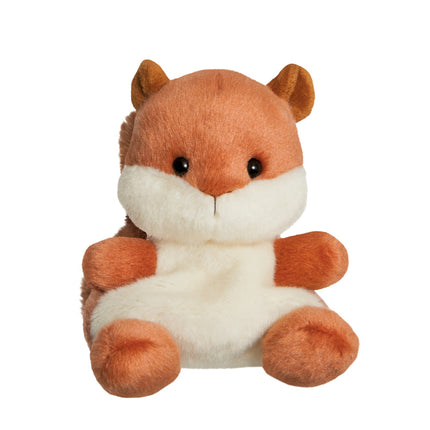 Aurora Palm Pals plyšová hračka, veverka Nibbles, 12 cm