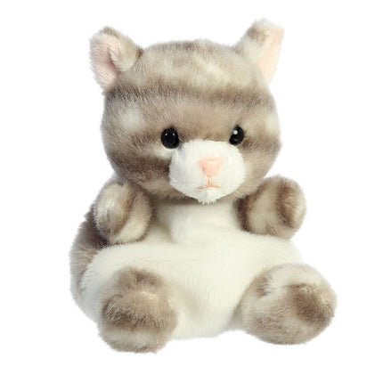Aurora Palm Pals plyšák šedá mourovatá kočka, 11 cm